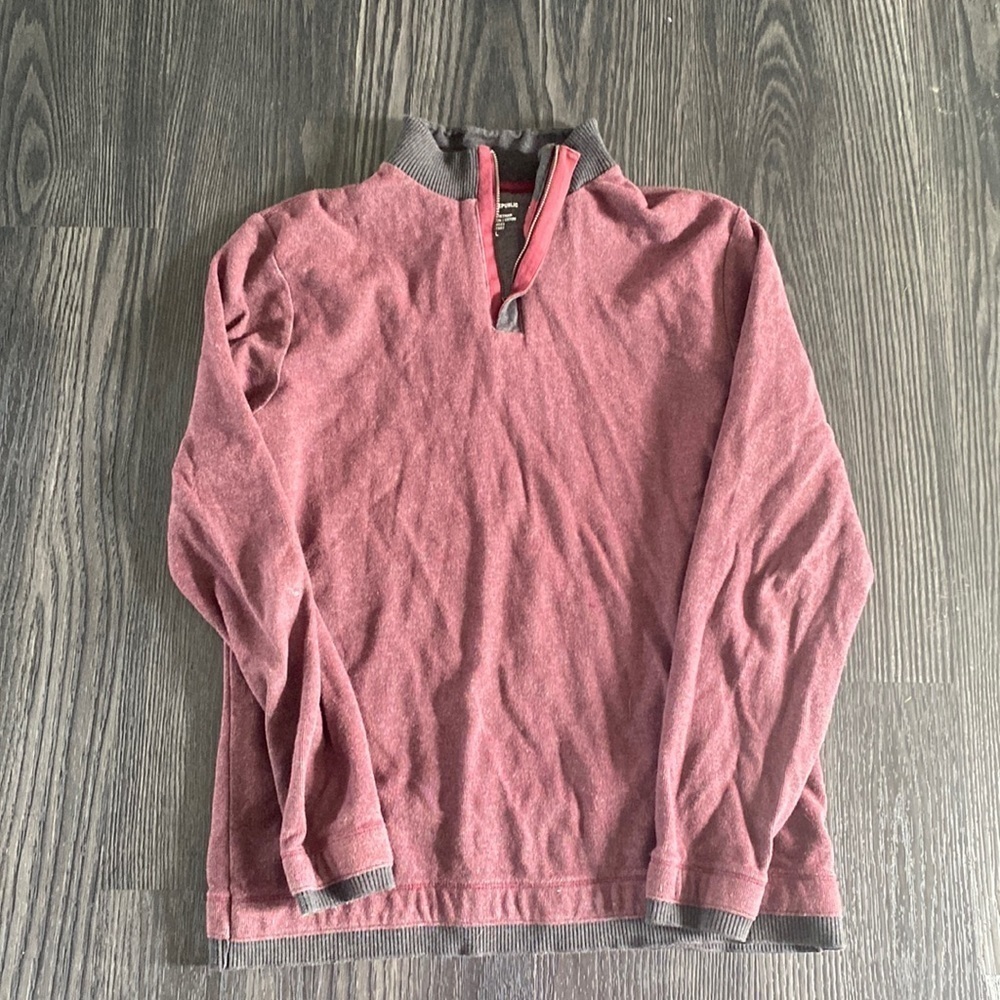 🍍BANANA REPUBLIC 1/4 zipp🍍SIZE LARGE🍍CR087